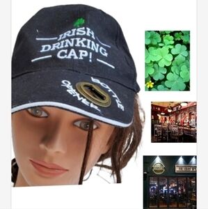 Irish Drinking Cap with‎ opener NEW
